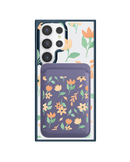 Android Magnetic Wallet Case - Birth Flower 4.0