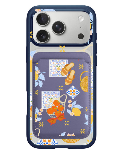 iPhone Magnetic Wallet Case - Santorini