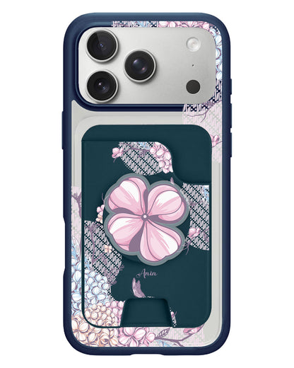 iPhone Magpop Wallet - Batik Floral