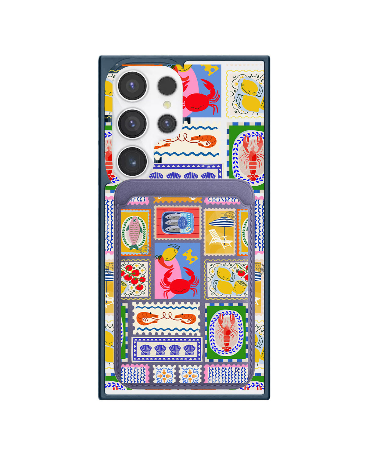 Android Magnetic Wallet Case - Seaside Opulence 1.0