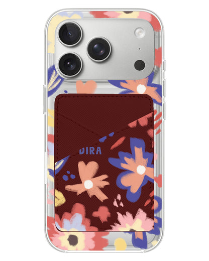 iPhone Phone Wallet Case - Flower Lovers