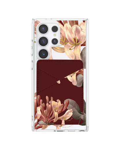 Android Phone Wallet Case - June Honey Suckle