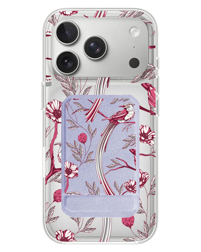 iPhone Magnetic Multifold Wallet - Lovebird 6.0