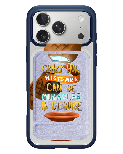 iPhone Magnetic Multifold Wallet - From Misteaks To Miracles