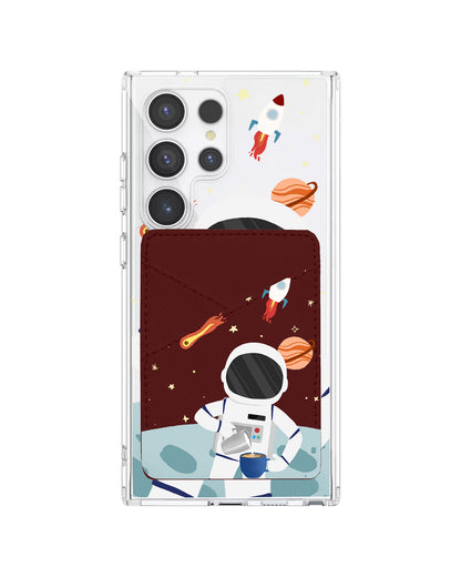 Android Phone Wallet Case - Baristronaut