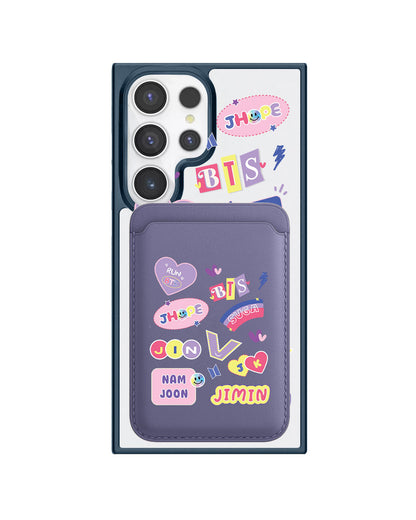 Android Magnetic Wallet Case - BTS Members