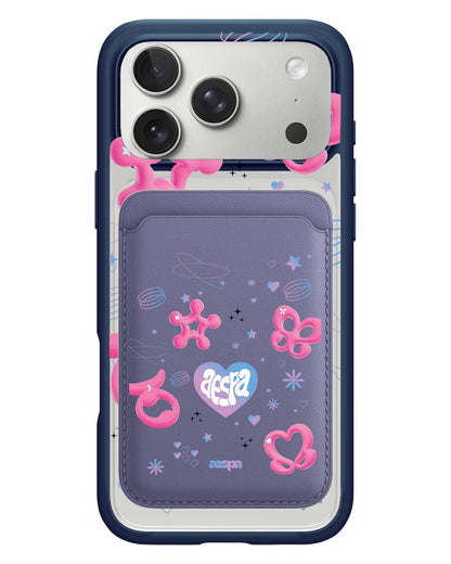 iPhone Magnetic Wallet Case - Aespa Week
