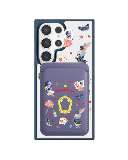 Android Magnetic Wallet Case - Wonderland