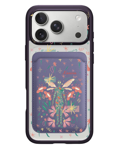 iPhone Magnetic Wallet Case - Growing Day by Day