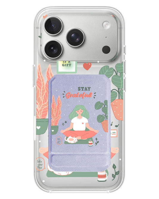iPhone Magnetic Multifold Wallet - Grateful