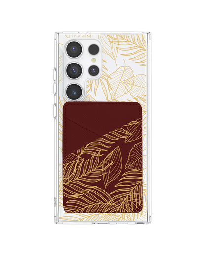 Android Phone Wallet Case - Sketchy Tropical 1.0
