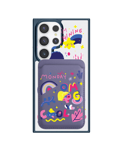 Android Magnetic Wallet Case - Monday, My Day