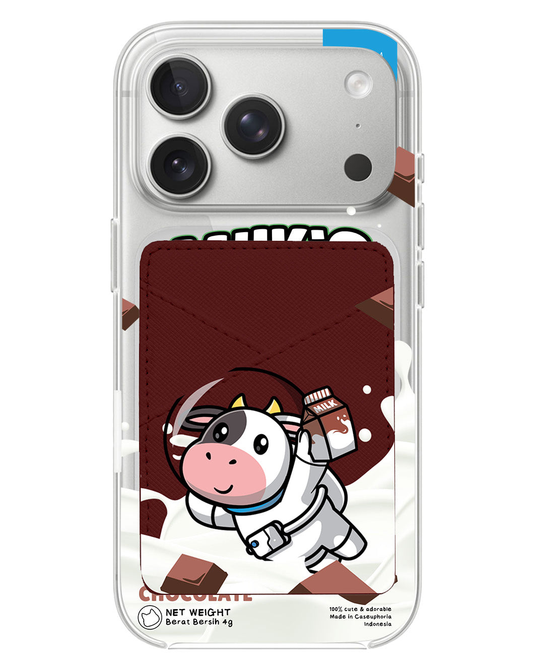 iPhone Phone Wallet Case - Milkie