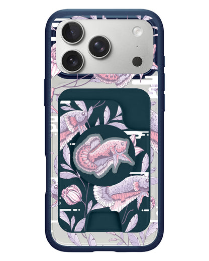 iPhone Magpop Wallet - Fish & Floral 1.0