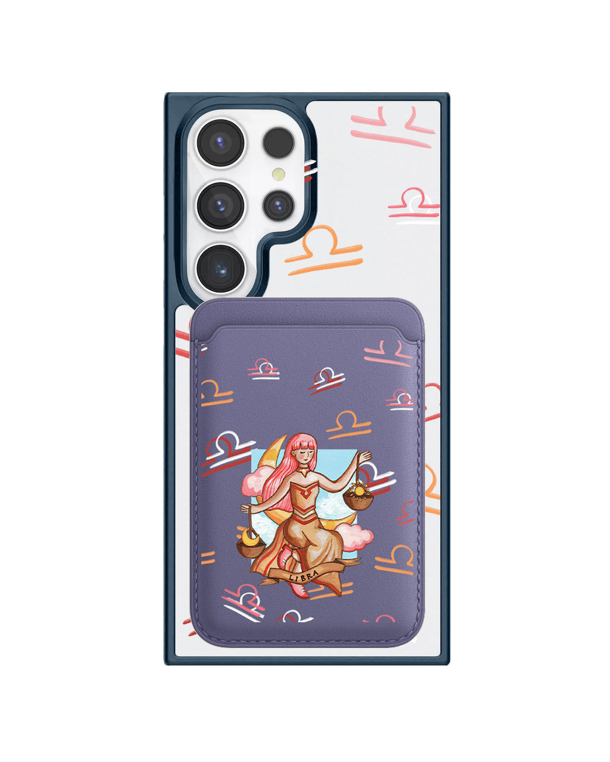 Android Magnetic Wallet Case - Libra