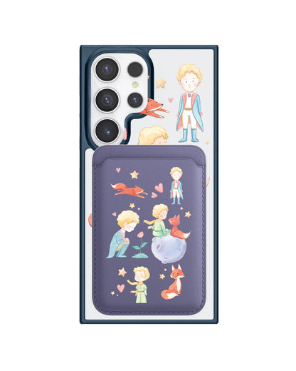 Android Magnetic Wallet Case - Little Prince & Fox