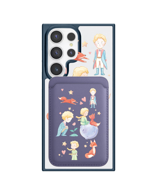 Android Magnetic Wallet Case - Little Prince & Fox