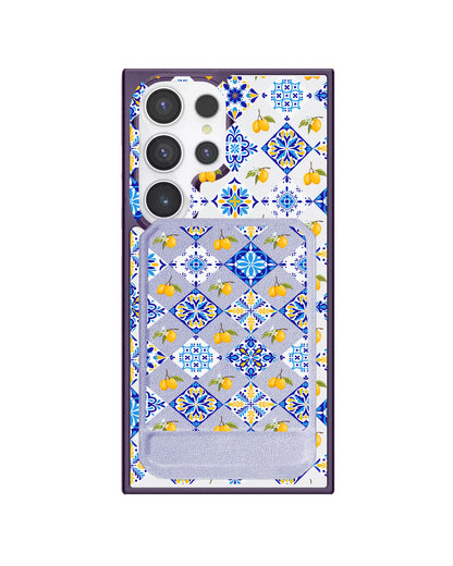 Android Magnetic Multifold Wallet - Majolica Tuscany