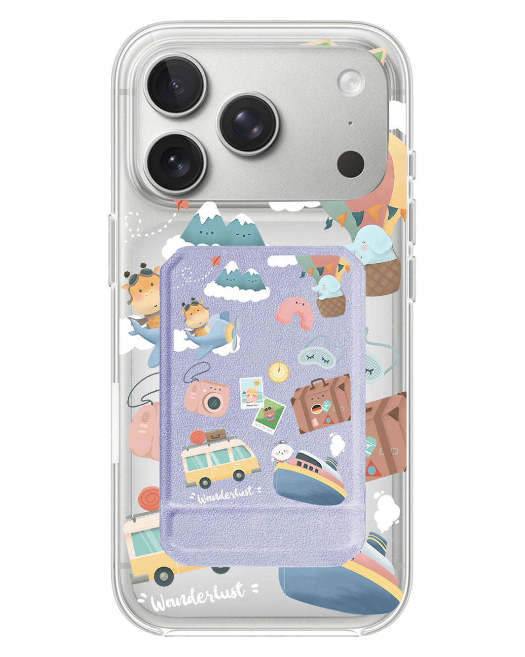 iPhone Magnetic Multifold Wallet - Travel