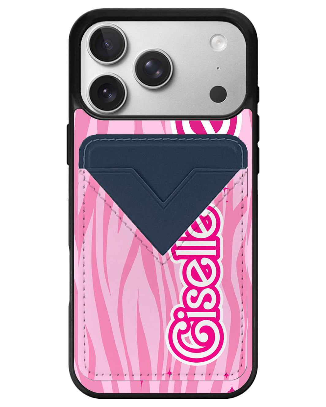iPhone Avant Wallet Case - Barbie Zebra Pattern