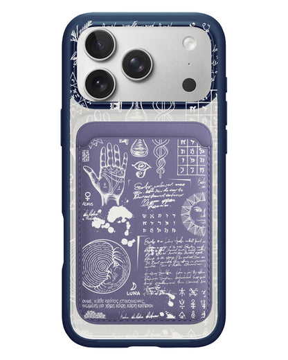 iPhone Magnetic Wallet Case - Alchemy