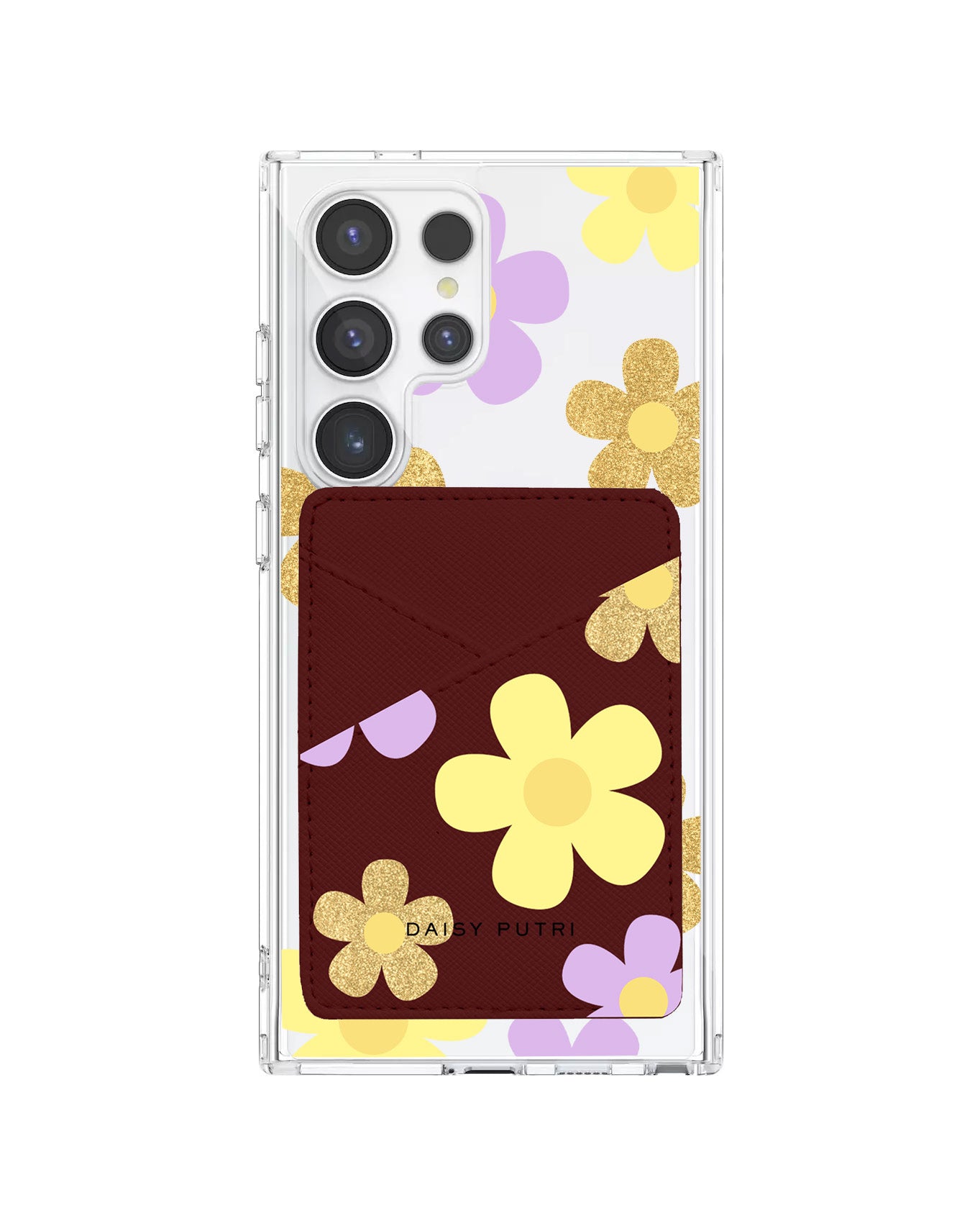 Android Phone Wallet Case - Daisy Twinkle