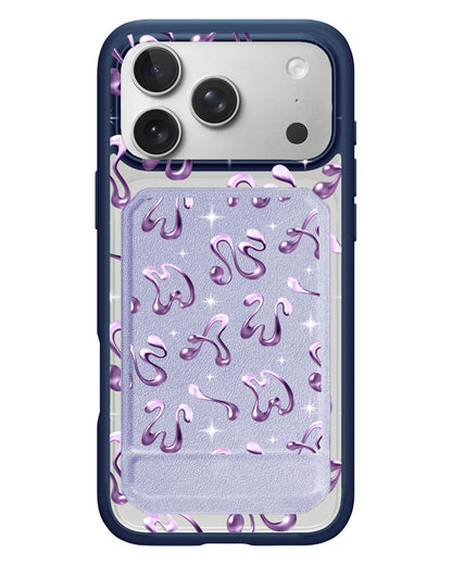 iPhone Magnetic Multifold Wallet - Chrome Monogram 4.0