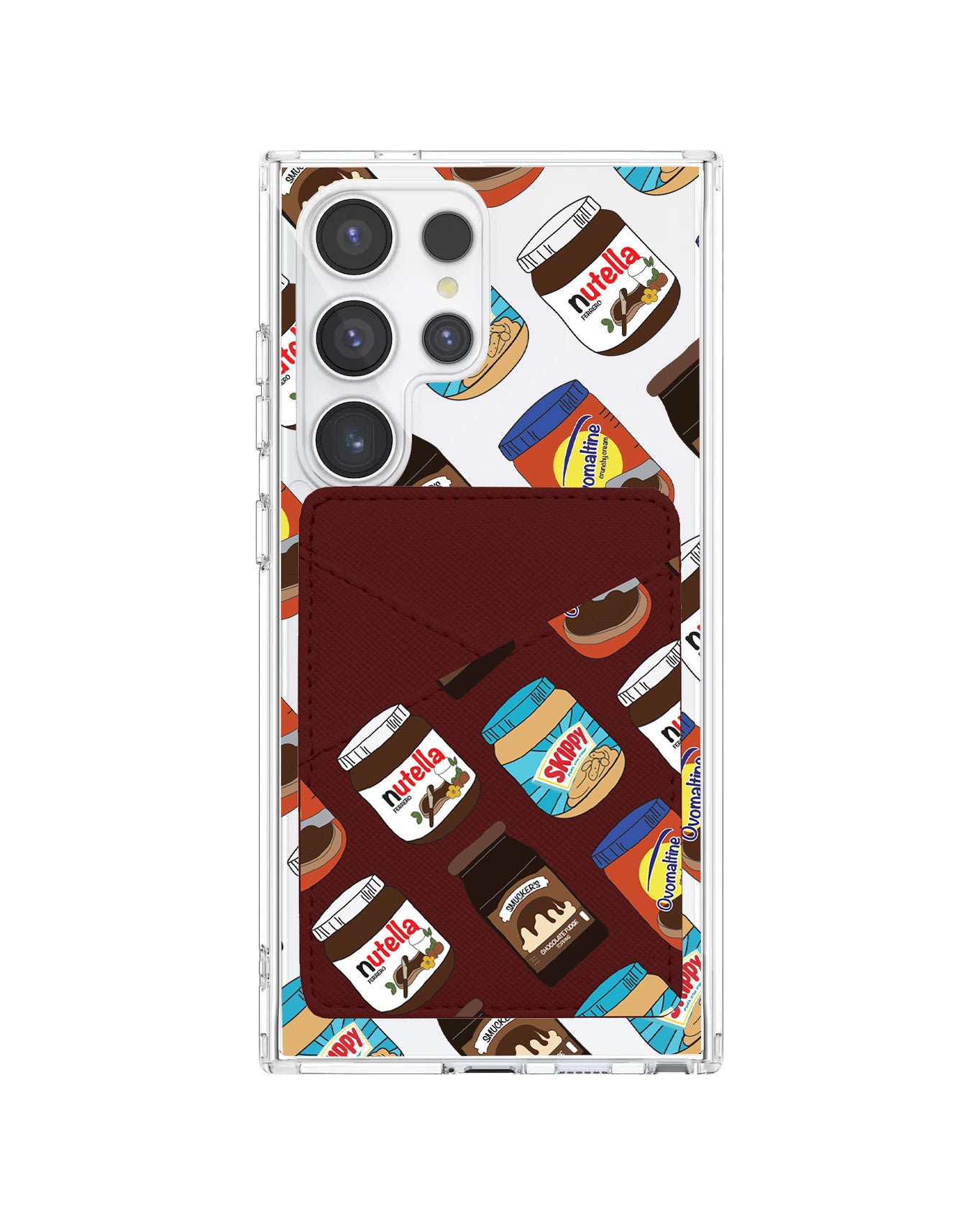 Android Phone Wallet Case - Choco Spread