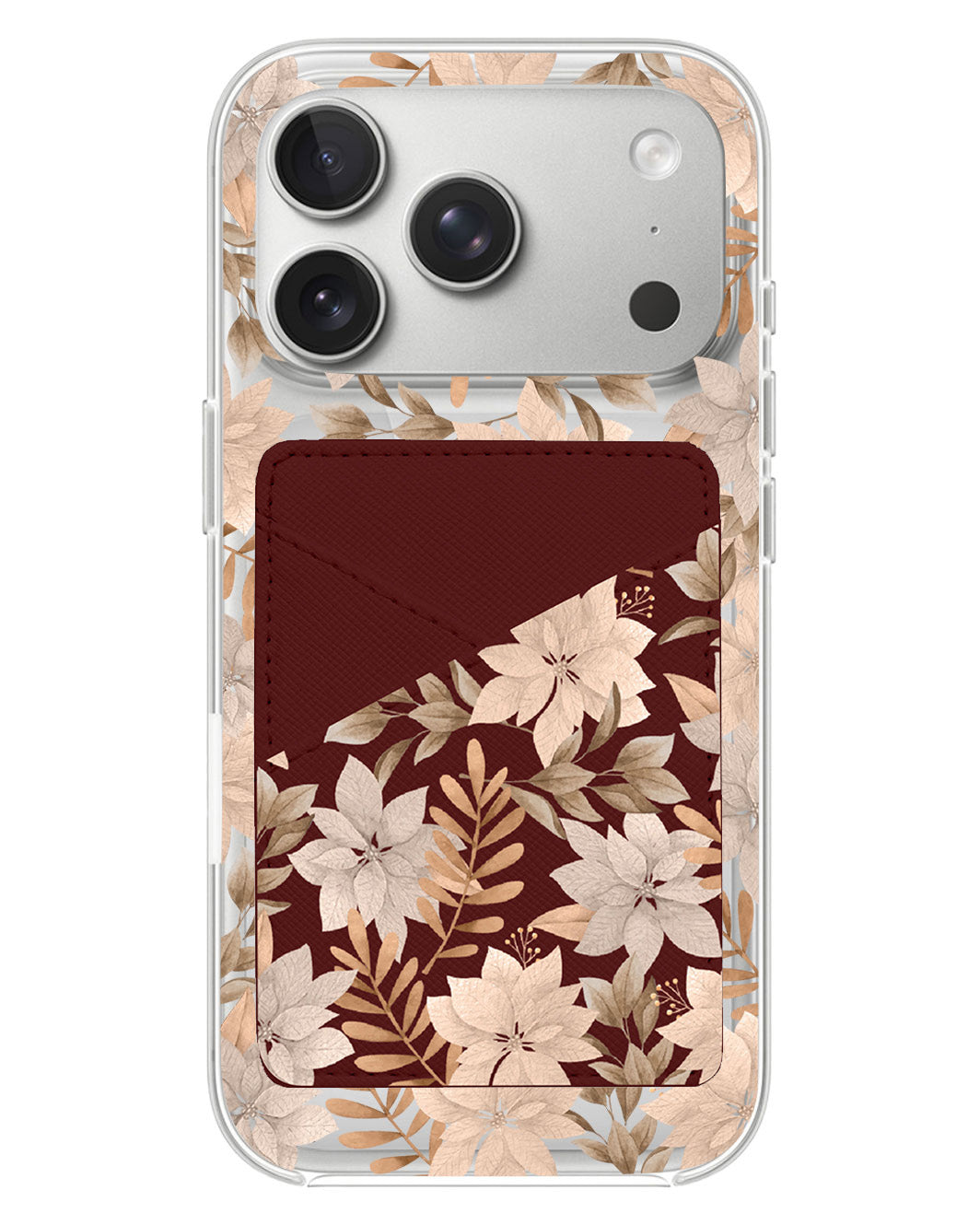 iPhone Phone Wallet Case - Rustic Lily