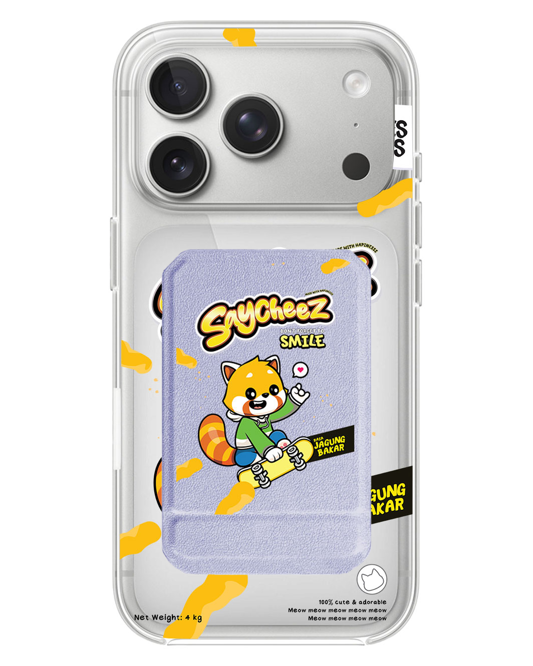 iPhone Magnetic Multifold Wallet - Saycheez