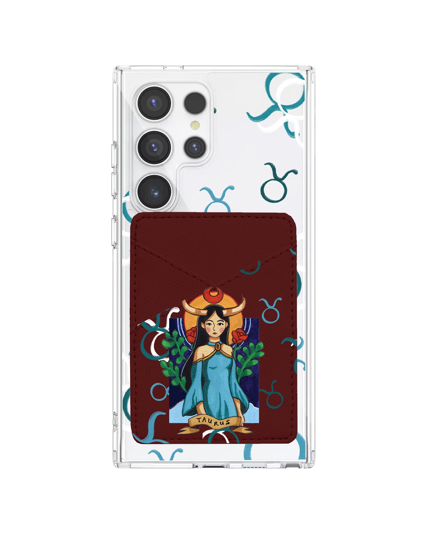 Android Phone Wallet Case - Taurus