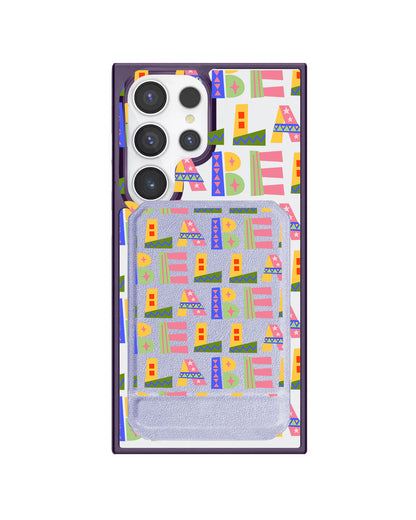 Android Magnetic Multifold Wallet - Playful Monogram 5.0