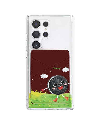 Android Phone Wallet Case - Oreo Milk