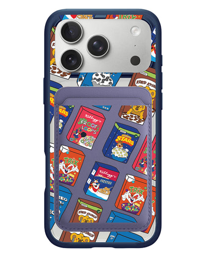 iPhone Magnetic Wallet Case - Cereal Boxes 2.0