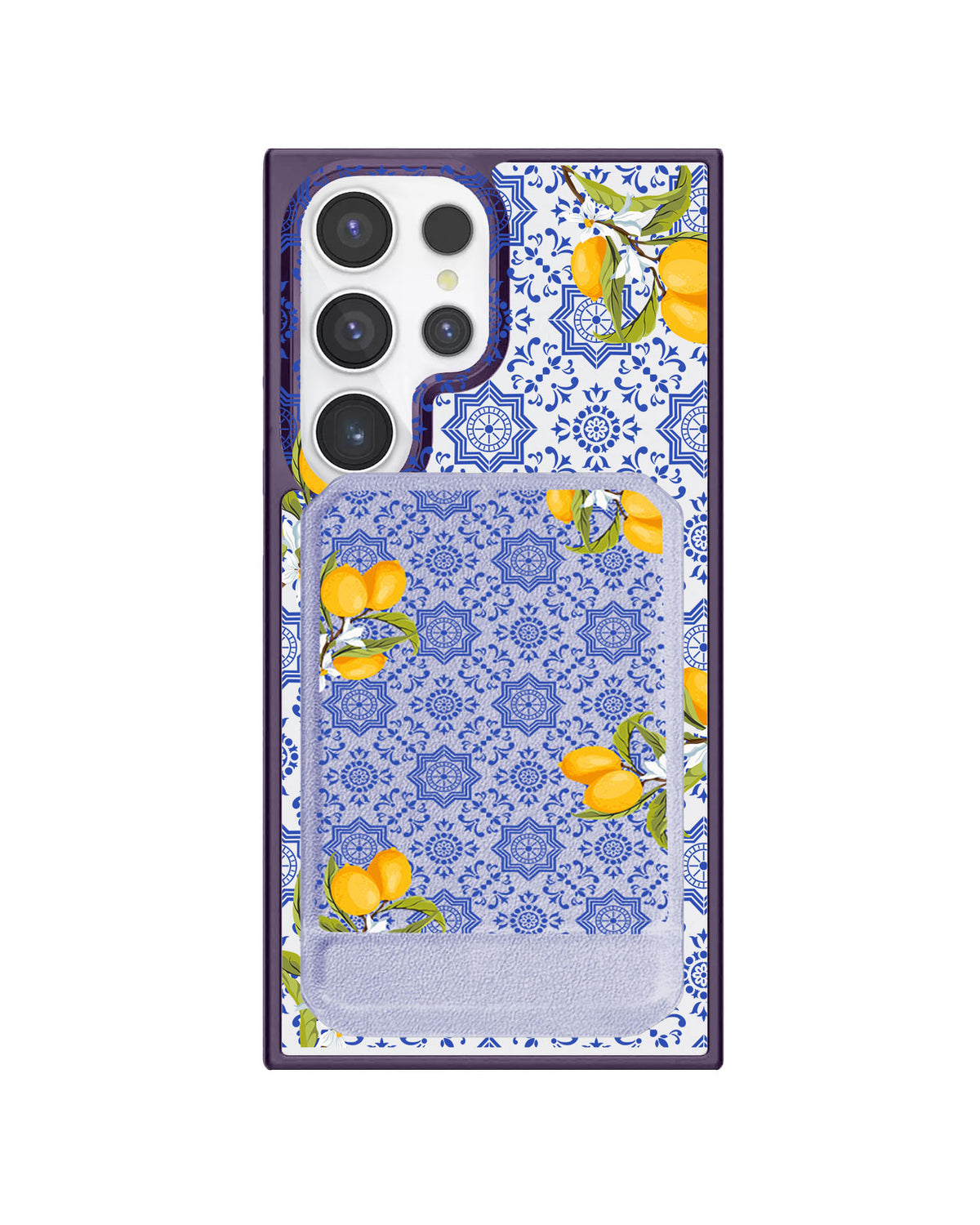 Android Magnetic Multifold Wallet - Majolica Sicily