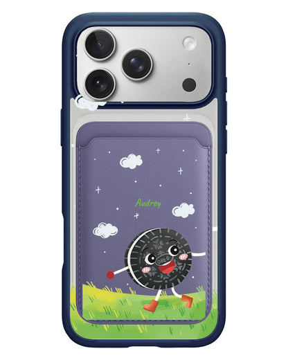 iPhone Magnetic Wallet Case - Cookies to Milk (Couple Case)