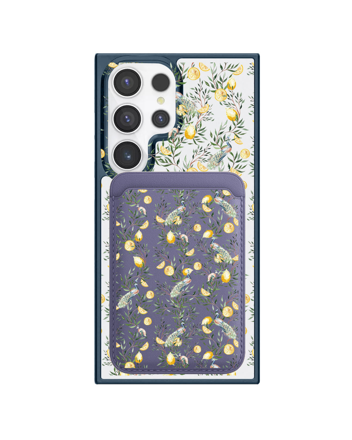 Android Magnetic Wallet Case - Limone