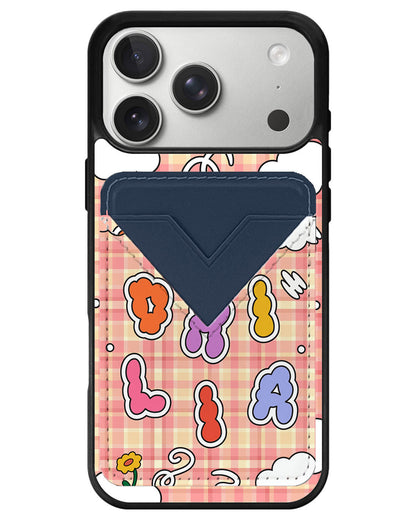 iPhone Avant Wallet Case - Adorable Monogram 6.0