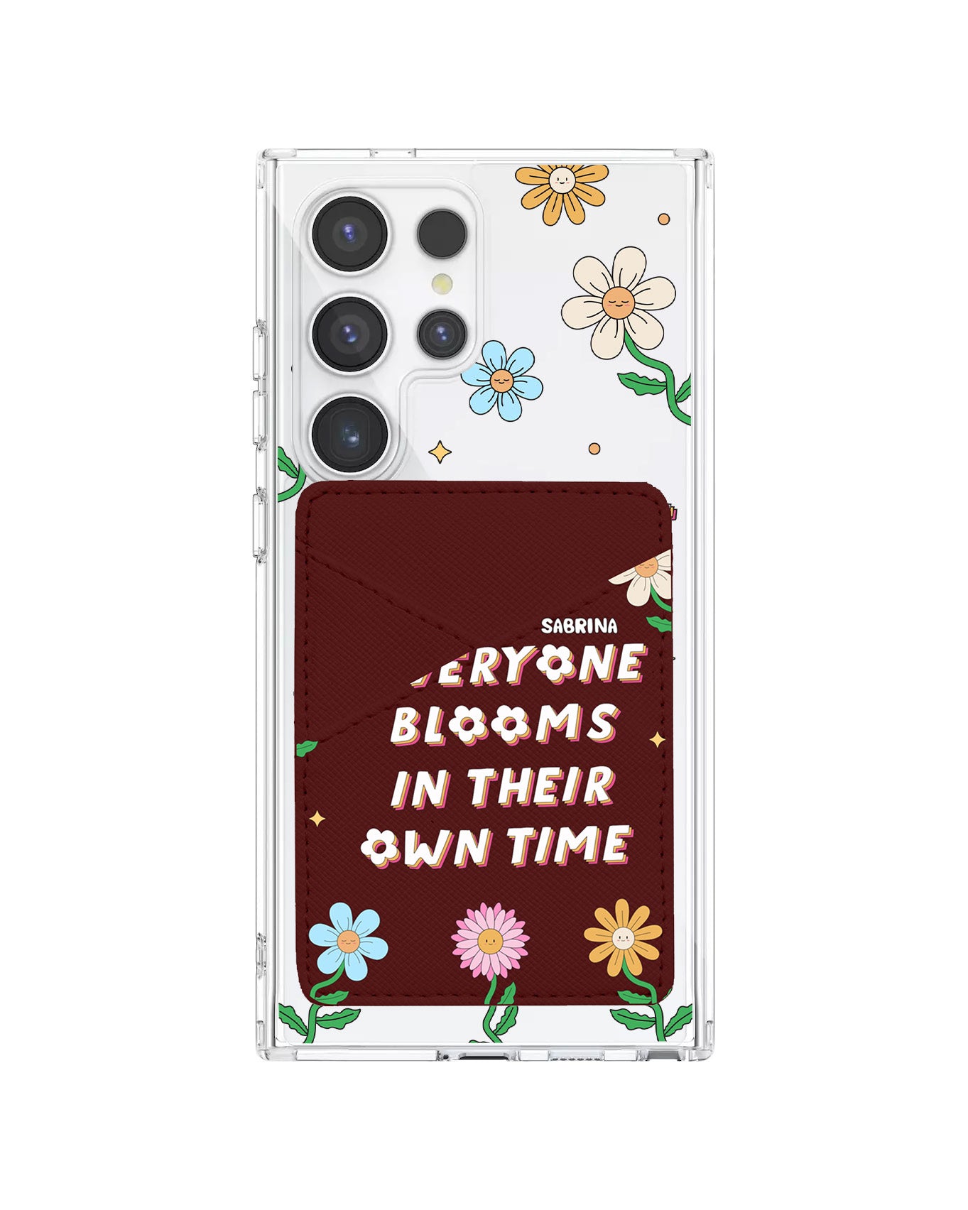 Android Phone Wallet Case - Blooms
