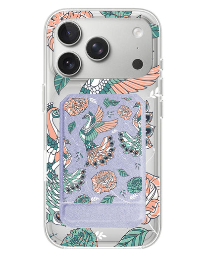 iPhone Magnetic Multifold Wallet - Bird of Paradise 3.0