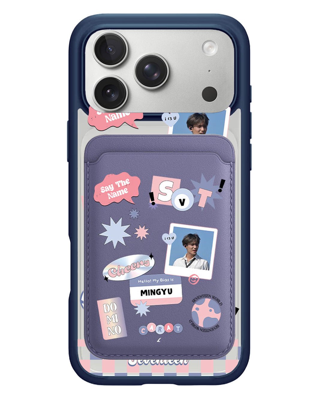 iPhone Magnetic Wallet Case - Seventeen World