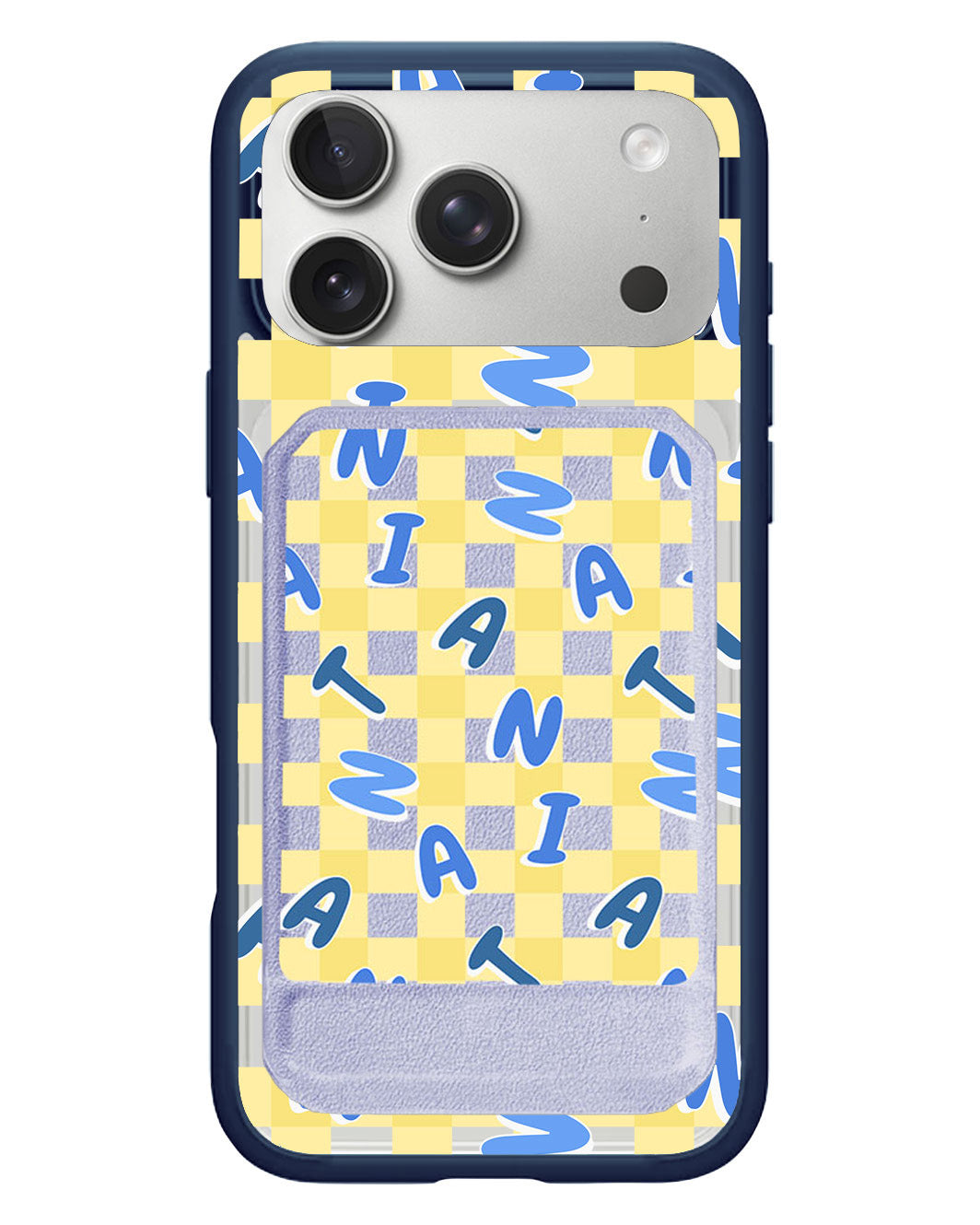 iPhone Magnetic Multifold Wallet - Checkered Monogram 3.0