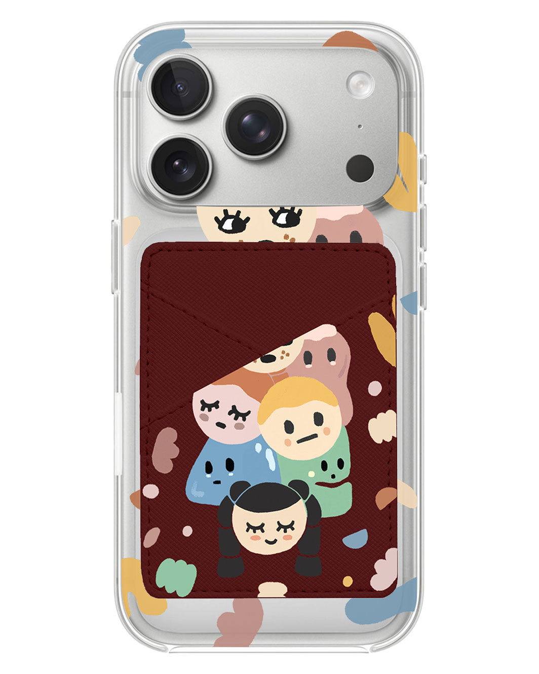 iPhone Phone Wallet Case - Doodle 1