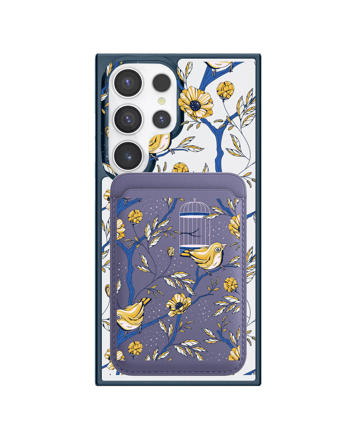 Android Magnetic Wallet Case - Lovebird 16.0