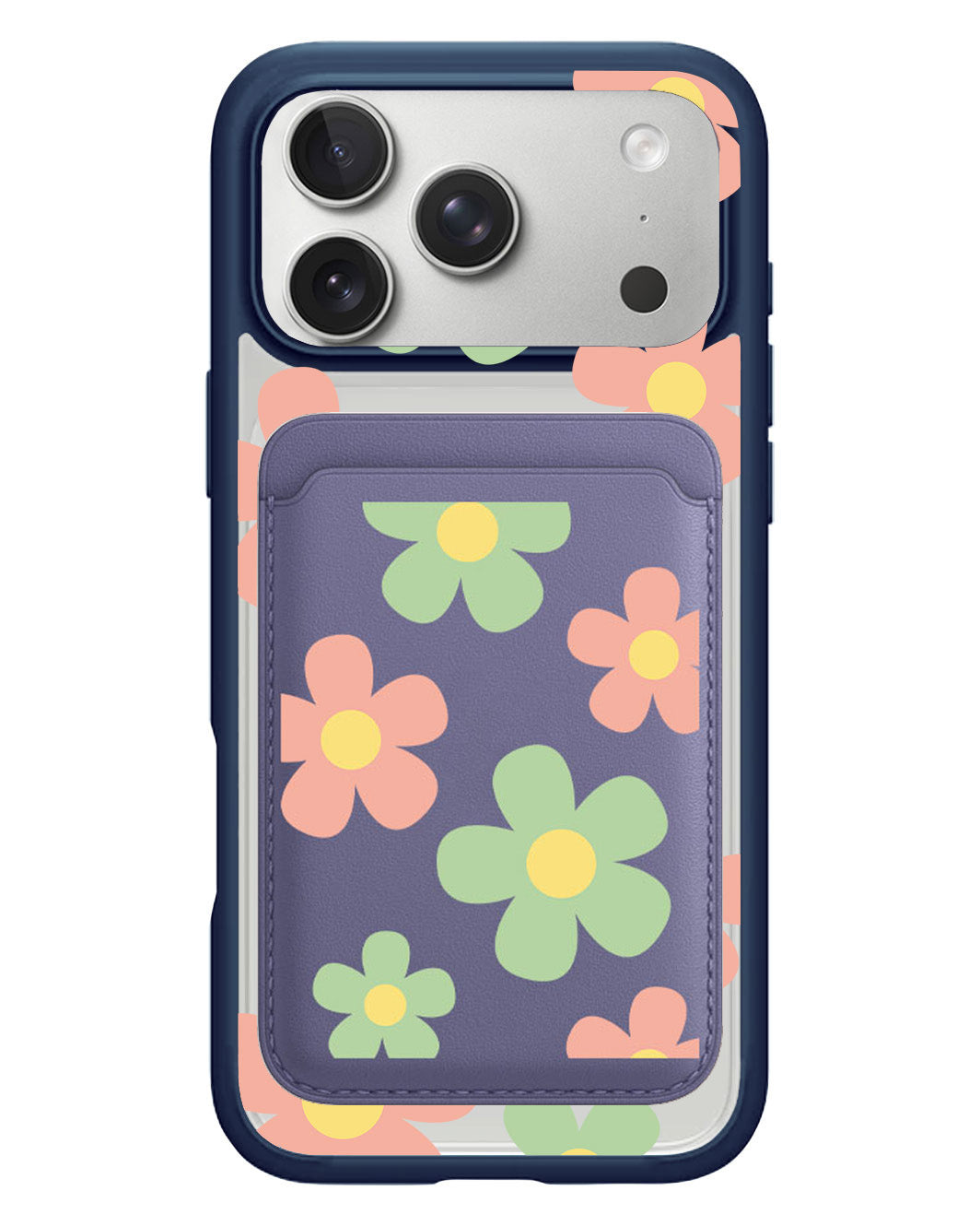 iPhone Magnetic Wallet Case - Daisy Spring