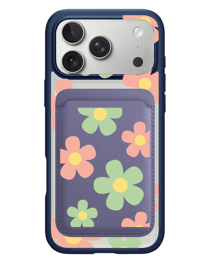 iPhone Magnetic Wallet Case - Daisy Spring