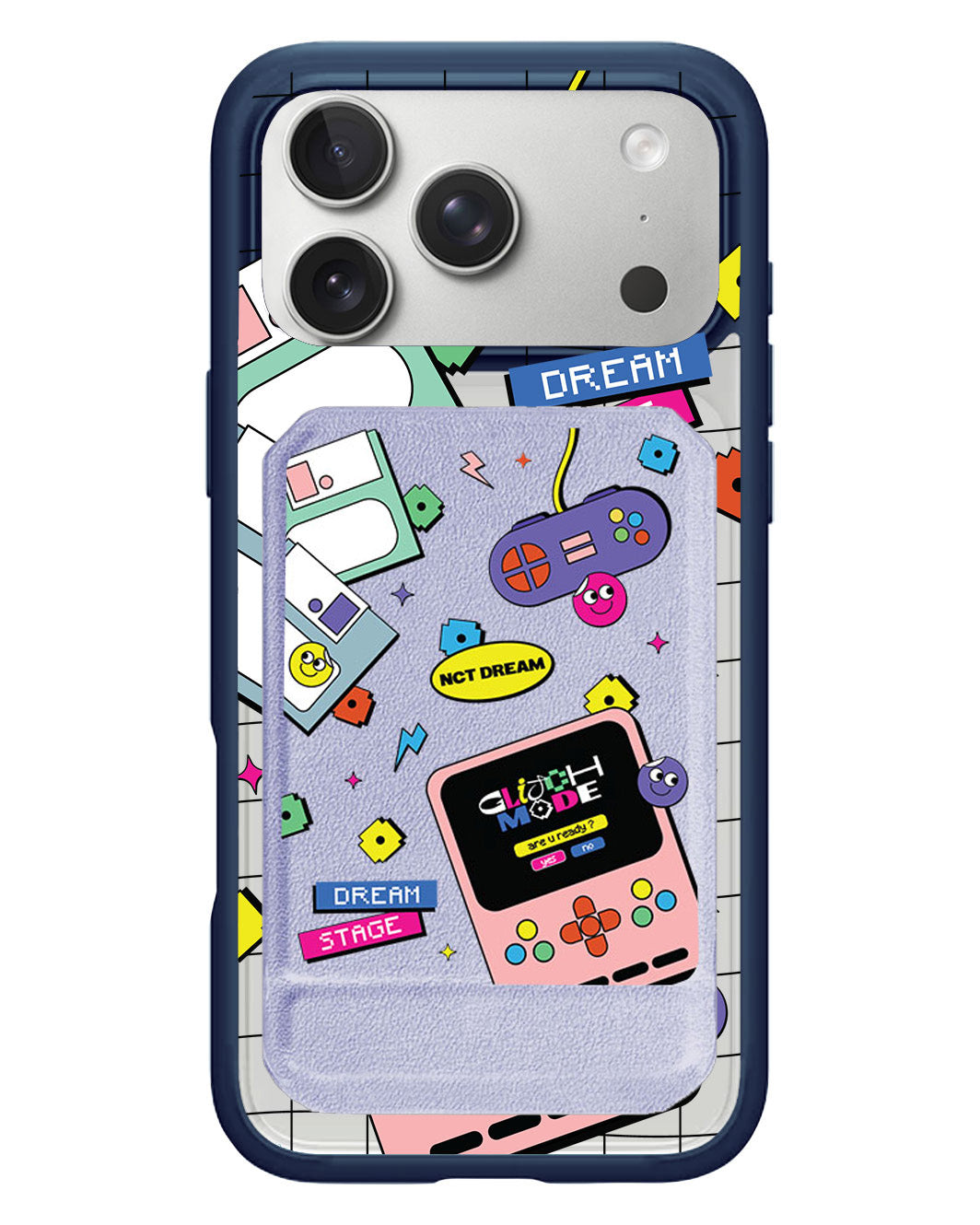 iPhone Magnetic Multifold Wallet - NCT Glitch Mode