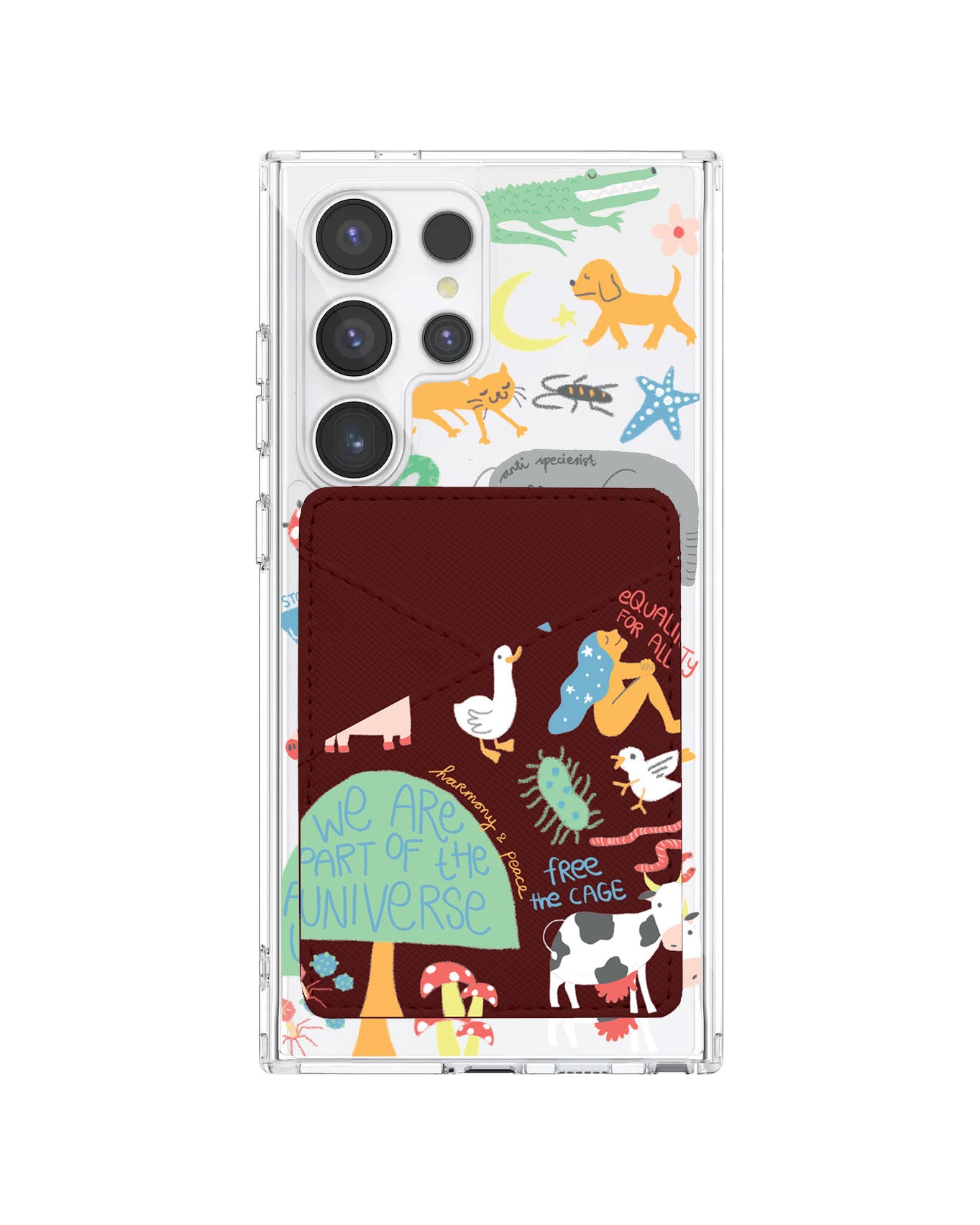 Android Phone Wallet Case - Equality