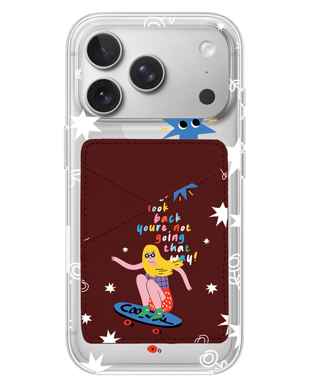 iPhone Phone Wallet Case - Keep Moving
