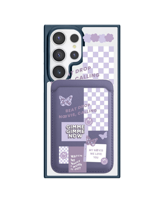Android Magnetic Wallet Case - Aespa Sticker Pack